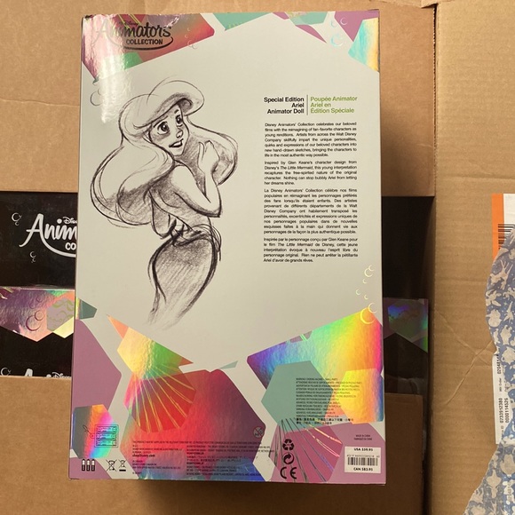 Disney Animators’ Doll - Ariel - Picture 4 of 5